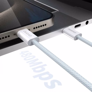 USB kaabel Dudao L6C hall Type-C / Type-C 200cm (kuni 60W)