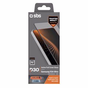 SBS D3O klaas koos aplikaatoriga Samsung Galaxy S26 Ultra jaoks