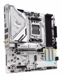 Asrock B850M Steel Legend WiFi emaplaat AMD B850 Socket AM5 micro ATX