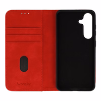 Wonder Smart Ümbris jaoks Xiaomi Redmi Note 13 Pro Plus 5G punane