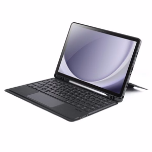 Dux Ducis "DK Series" Juhtmevaba klaviatuur Samsung X210 / X216 / X218 Tab A9 Plus 11 Must