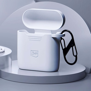 3mk Silicon AirPods Ümbris jaoks AirPods 2 - valge