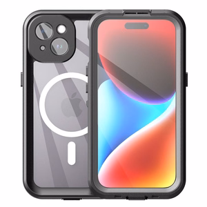 Waterproof case SHELLBOX DOT compatible koos MagSafe jaoks IPHONE 15 must