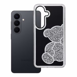 TEDDY BEAR Ümbris jaoks SAMSUNG S26 hõbedane