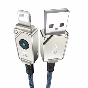 Baseus Unbreakable USB-A kuni Lightning kaabel 1 m, 5V-2.4A, valge