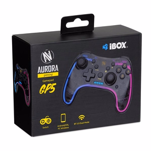 iBox IGP5 mängude kontroller must Bluetooth mängupult analoog / digitaalne Android, Nintendo Switch, Nintendo Switch Lite, Nintendo Switch OLED, PC, iOS