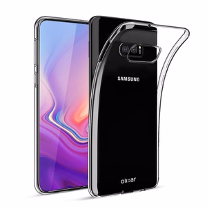 Ümbris Samsung S10e jaoks, Ultra Slim 0,5 mm tagakaas, läbipaistev