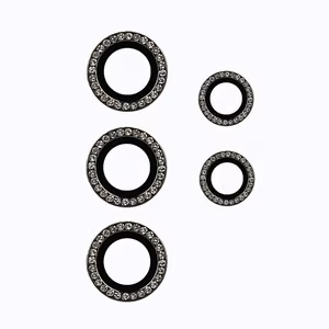 Karastatud klaas HARD DIAMOND jaoks camera (LENS) jaoks Samsung Galaxy S24 Ultra must (lens 5 pieces)