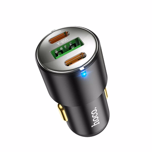 Car laadija Hoco NZ6 PD45W 2xType-C/1xUSB-A must