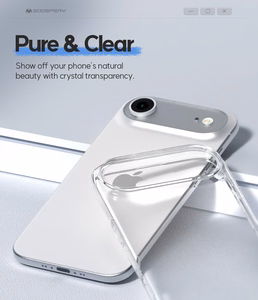 Ümbris Mercury Jelly Clear Apple iPhone Air läbipaistev