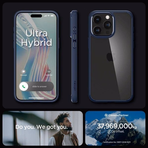 Spigen Чехол Ultra Hybrid для iPhone 16 Pro Max тёмно-синий
