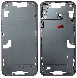 Middle housing iPhone 14 Plus Midnight koos side buttons original (used Grade A)