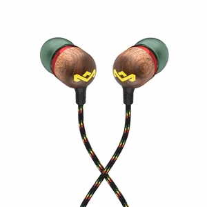 Marley juhtmega kõrvaklapid Smile Jamaica, sisseehitatud mikrofon, USB Type-C, Rasta