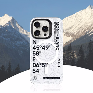 Benks Magnetic Armor Air Kevlar 600D Summit Mont-Blanc (A065) do Iphone 16 Pro