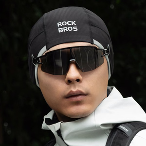 Rockbros M016 Winter Windproof Cycling Cap Size 54-61 cm - Black