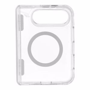 Läbipaistev Forcell F-Protect 4sD-i Clear 2.5 mm Premium Hinge ümbris iPhone Duo jaoks, ühildub MagSafe'iga