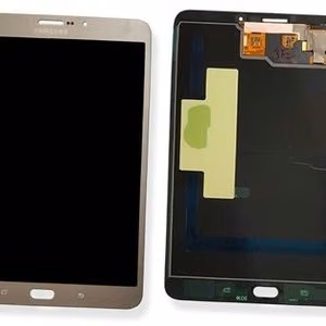 LCD ekraan Samsung T710/T713/T715 Tab S2 8.0 puuteekraaniga kuldne originaal (service pack)