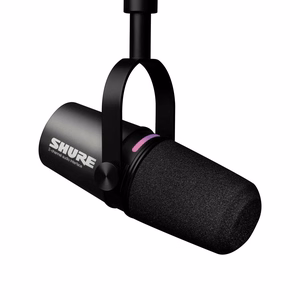 Shure MV7i – nutikas mikrofon sisseehitatud heliliidesega