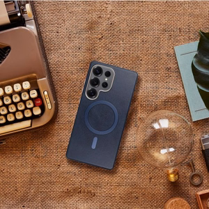 Ümbris "Gentelman Mag Cover" Samsung S948 S26 Ultra tumesinine