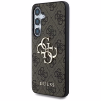 Guess Big 4G Logo Classic Logo Ümbris jaoks Samsung Galaxy S25 Plus Brown