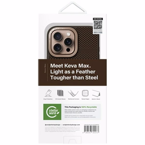 Uniq Keva Max Magclick Charging Camera Stand Ümbris jaoks iPhone 16 Pro Max - Brown