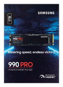 Samsung 990 PRO 1 TB M.2 PCI Express 4.0 NVMe V-NAND MLC SSD