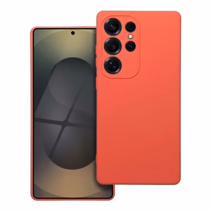 SILICONE case jaoks SAMSUNG S25 Ultra peach