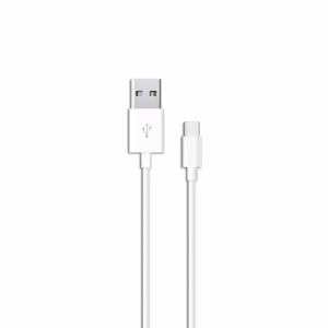 Savio USB – USB type C kaabel 5A, 1m CL-126 valge