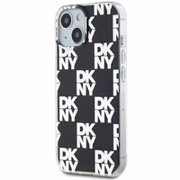 DKNY IML Checkered Mono Pattern ümbris jaoks iPhone 15 / 14 / 13 - must