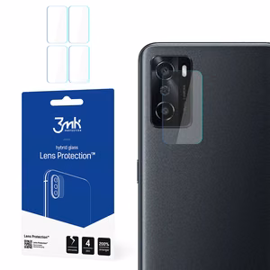Oppo A55s (aparat z boku) – 3mk Lens Protection kaamera objektiivi kaitse