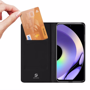 Dux Ducis Skin Pro Ümbris jaoks Realme 10 Pro Flip Card Wallet Stand must