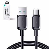 Joyroom Multi-Color Series A14 USB-A / USB-C 3A Kaabel 1.2 m - must