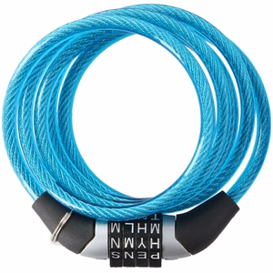 Dunlop koodiga jalgrattalukk, sinine