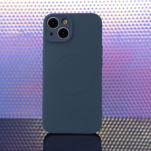 Simple Color Mag ümbris jaoks iPhone 15 6,1" tumesinine