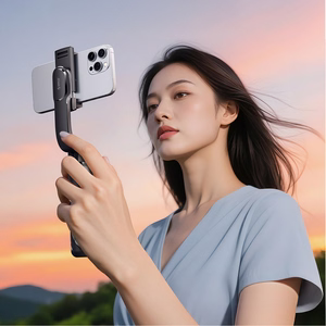 Selfipulk Orico SPN100 1/4 tolli statiiv telefoni kaamerale 360 kraadi pööramisega Bluetooth 5.2 - must