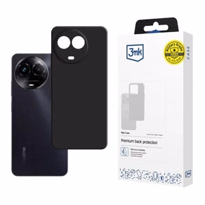 3mk Matt Ümbris jaoks Realme C67 5G - must