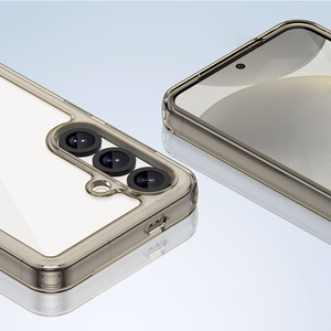 Outer Space Ümbris jaoks Samsung Galaxy S25 Edge Flexible Frame Cover - Translucent, Must