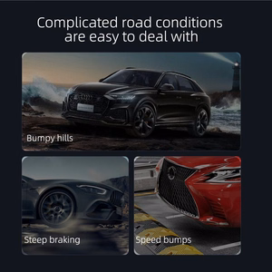 Magnetic car phone hoidja compatible with Magsafe Forcell F-Grip MagFlex windshield / dashboard must