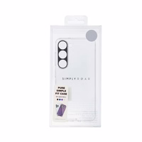 ROAR ümbris PURE SIMPLE FIT jaoks SAMSUNG S24 / S25 Clear