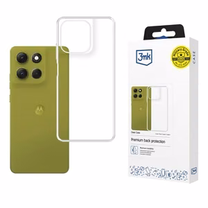 3mk Clear Case ümbris Motorola Moto G86 / G86 Power jaoks, läbipaistev