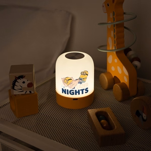 Minions – juhtmevaba USB-C LED-meeleoluvalgusti lastele, reguleeritava eredusega