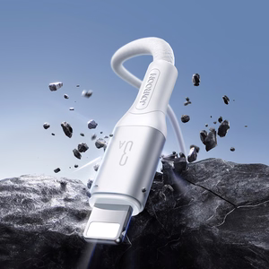 Joyroom S-A28 Flash Series 3A USB-A - Lightning kaabel 1m - valge