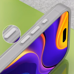 Magnetic Abrasive Ümbris jaoks iPhone 17 Pro Max Compatible with MagSafe - Matt Valge