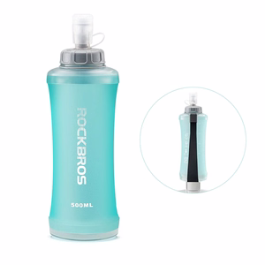 Rockbros 350017002 pehme jooksupudel, 500 ml – helesinine
