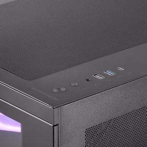 Mars Gaming MC3TCORELCDM computer case Mini Tower Black