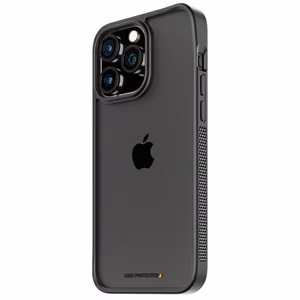 PanzerGlass ClearCase Ümbris jaoks iPhone 15 Pro Max with Military Grade Certification - Läbipaistev and Must