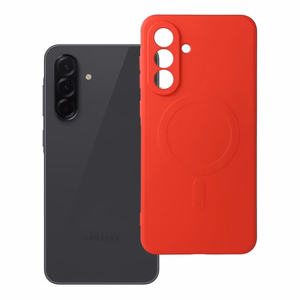 SILICONE MAG ÜMBRIS compatible with MagSafe jaoks SAMSUNG A36 punane