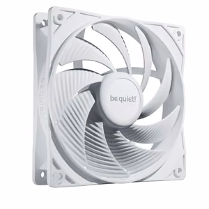 Be Quiet korpuse ventilaator 120mm Pure Wings 3 valge PWM kiire BL111