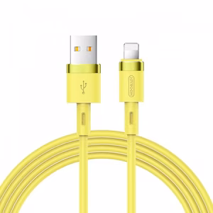 USB kaabel Joyroom S-1224N2 kollane Lightning 120cm