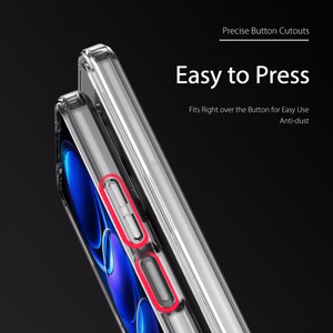 Ümbris Dux Ducis Clin Xiaomi Redmi Note 12 Pro Plus 5G jaoks läbipaistev
